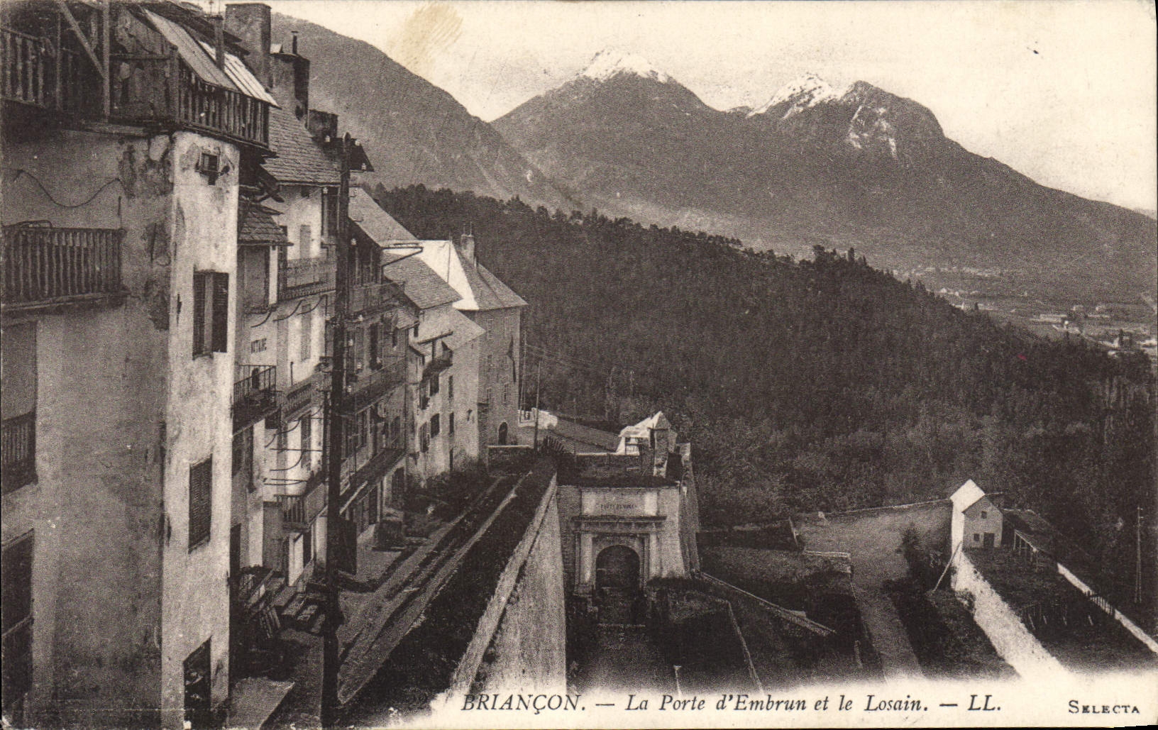 CPA Briancon La Porte d'Embrun et le Losain