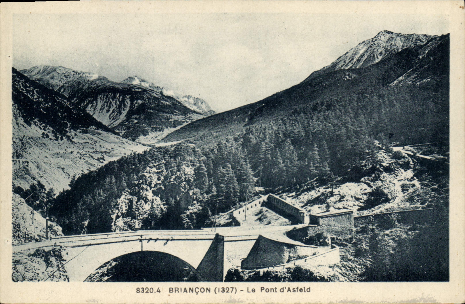 CPA Briancon Le Pont d'Asfeld 