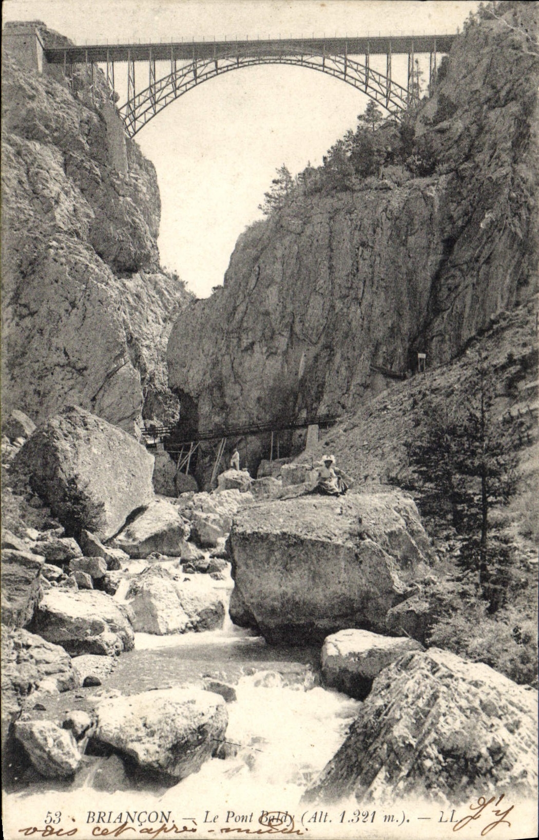 CPA Briancon Le Pont Baldy 