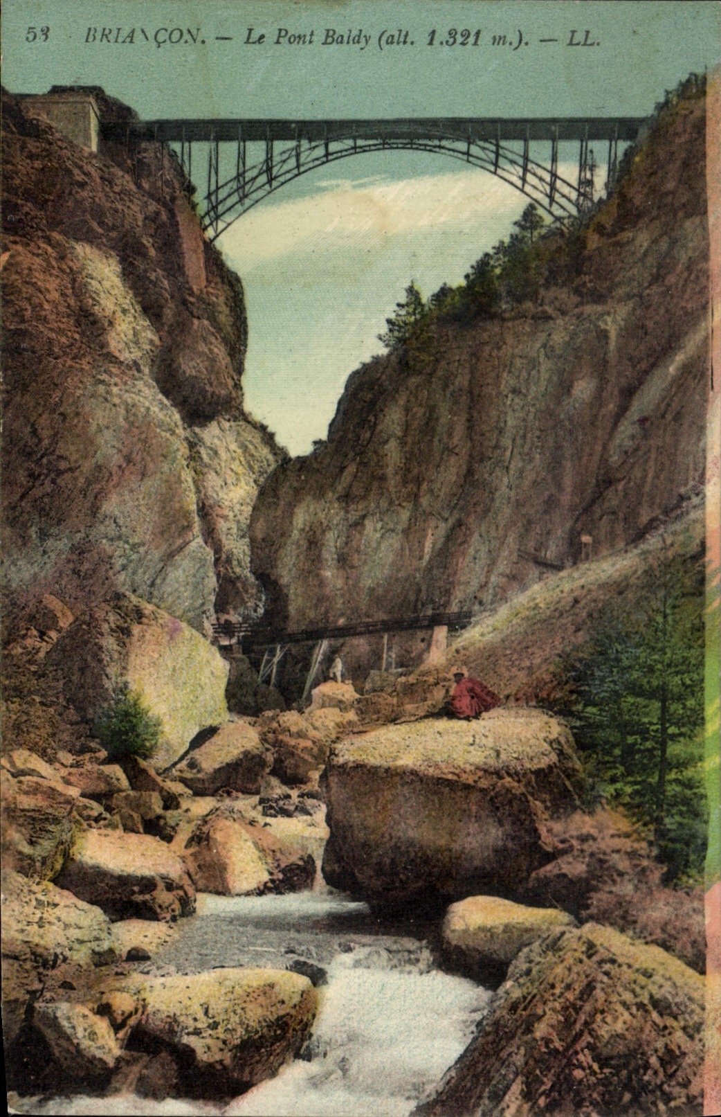 CPA Briancon Le Pont Baldy 