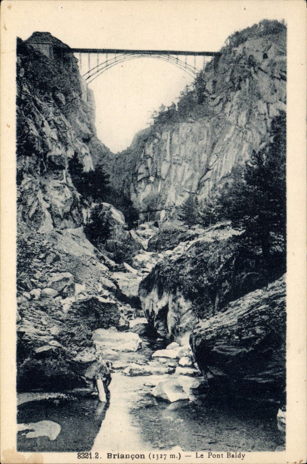 CPA Briancon Le Pont Baldy 