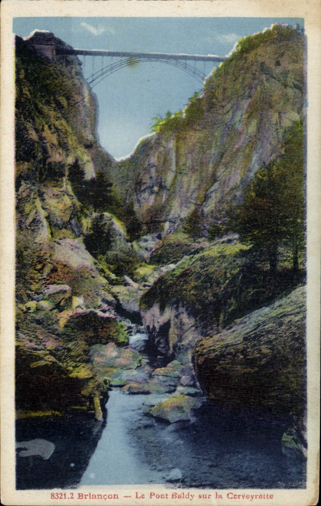 CPA Briancon Le Pont Baldy sur la Cerveyrette