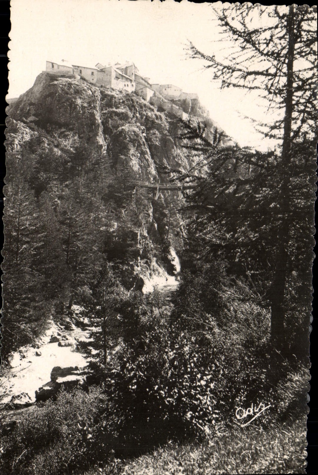 CPA Les Alpes Chateau d Queyras 