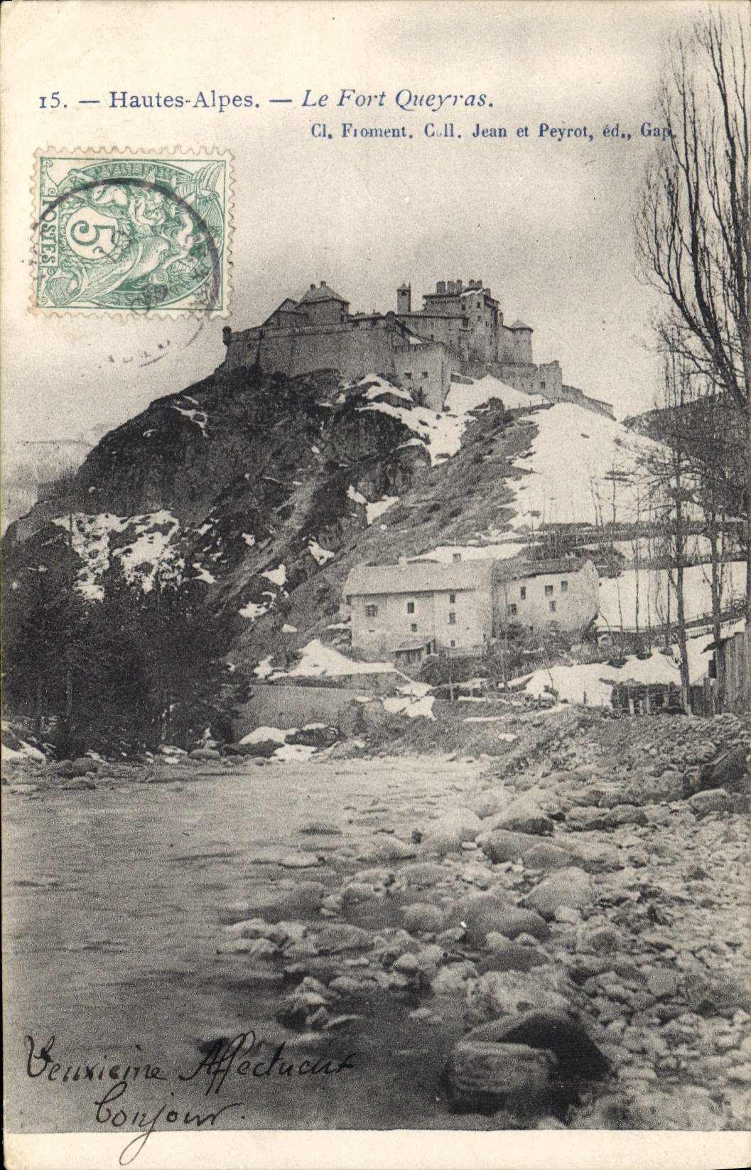 CPA Hautes Alpes Le Fort Queyras 