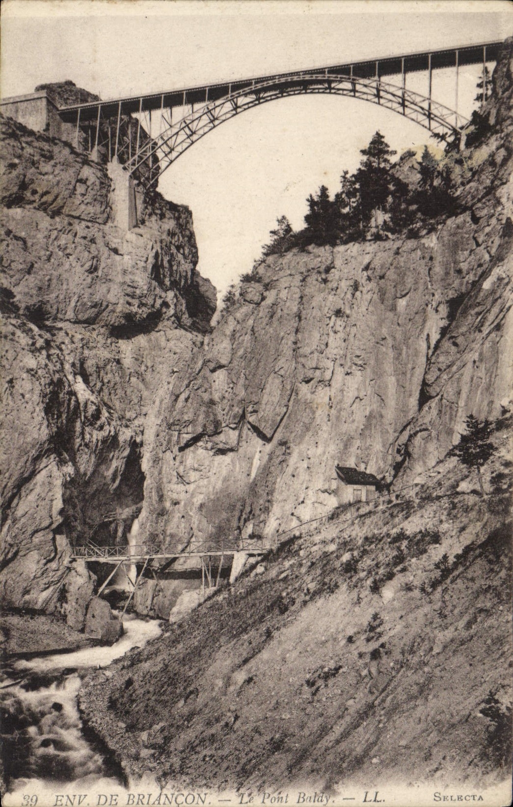 CPA Env de Briancon Le Pont Baldy 
