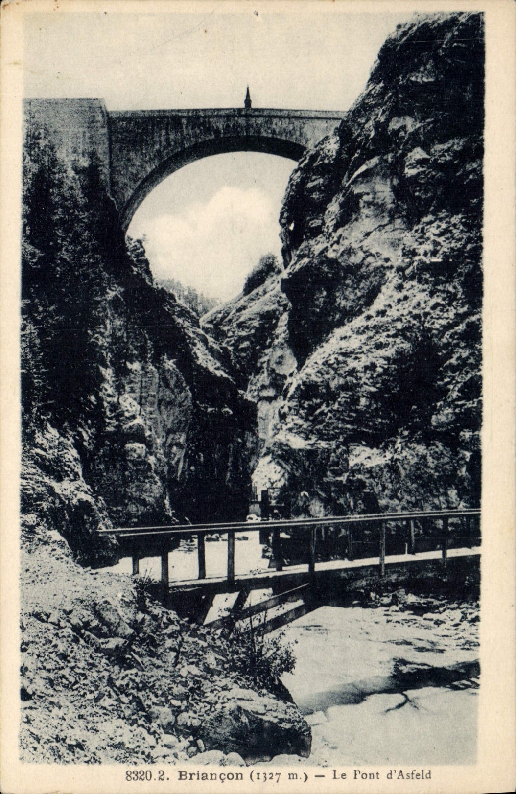 CPA Briancon Le Pont d'Asfeld 