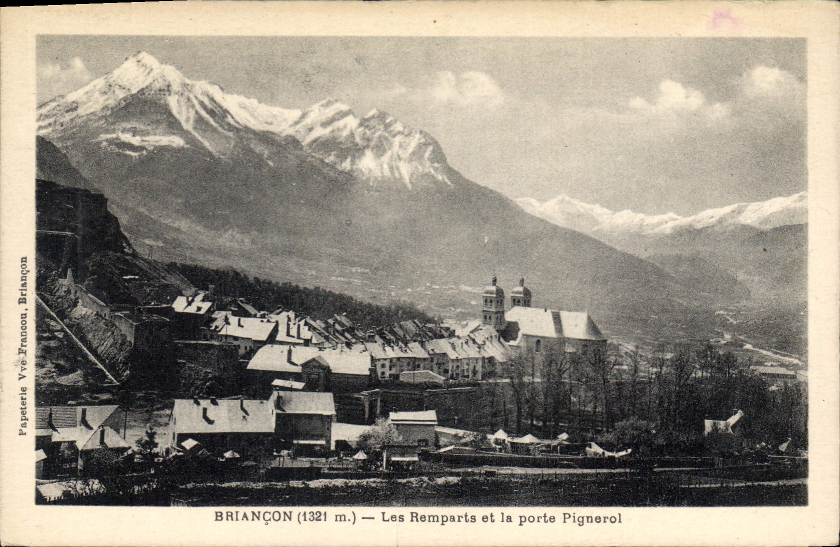 CPA Briancon Les Remparts et la porte Pignerol 