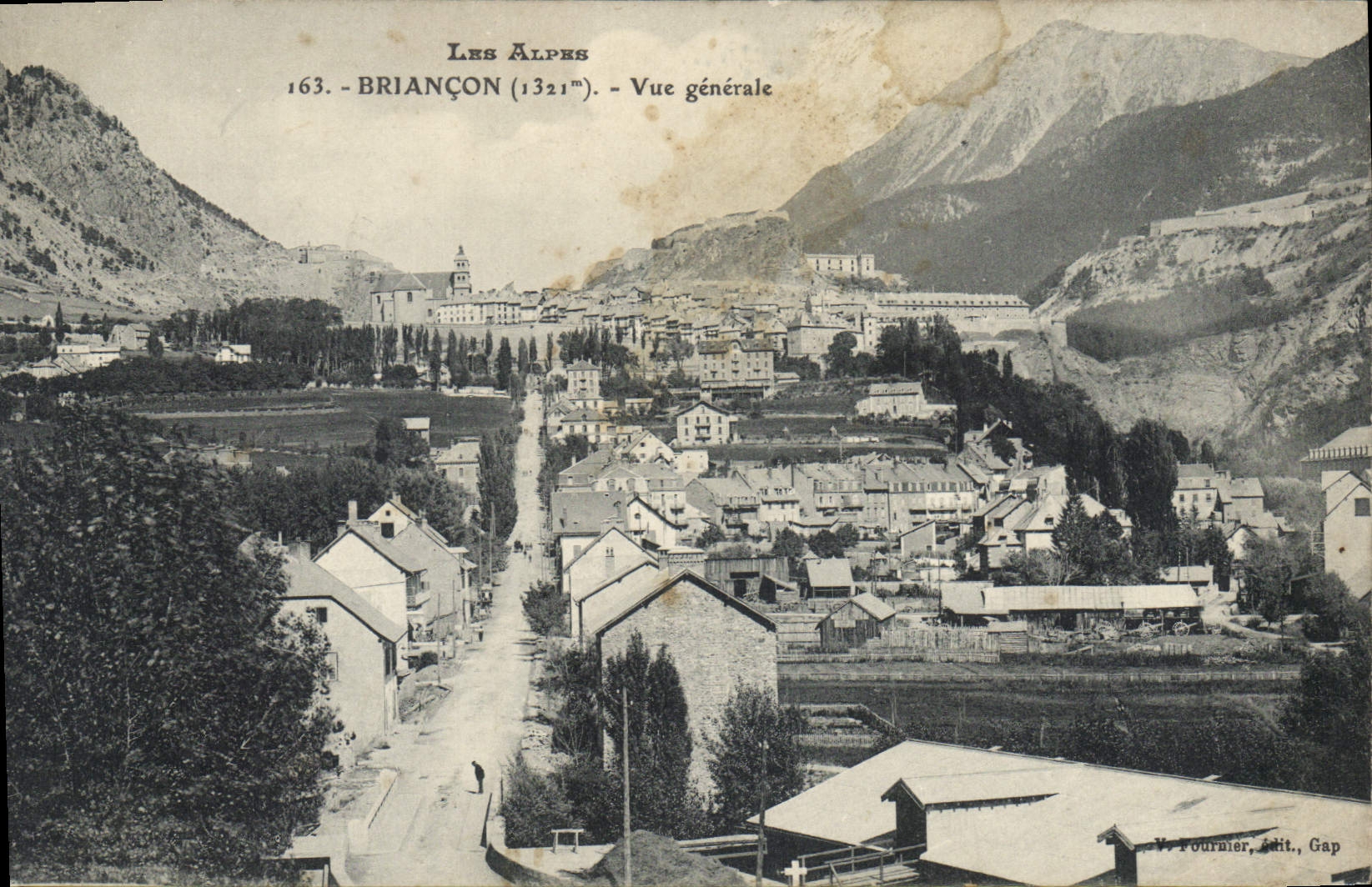 CPA Briancon Vue generale 