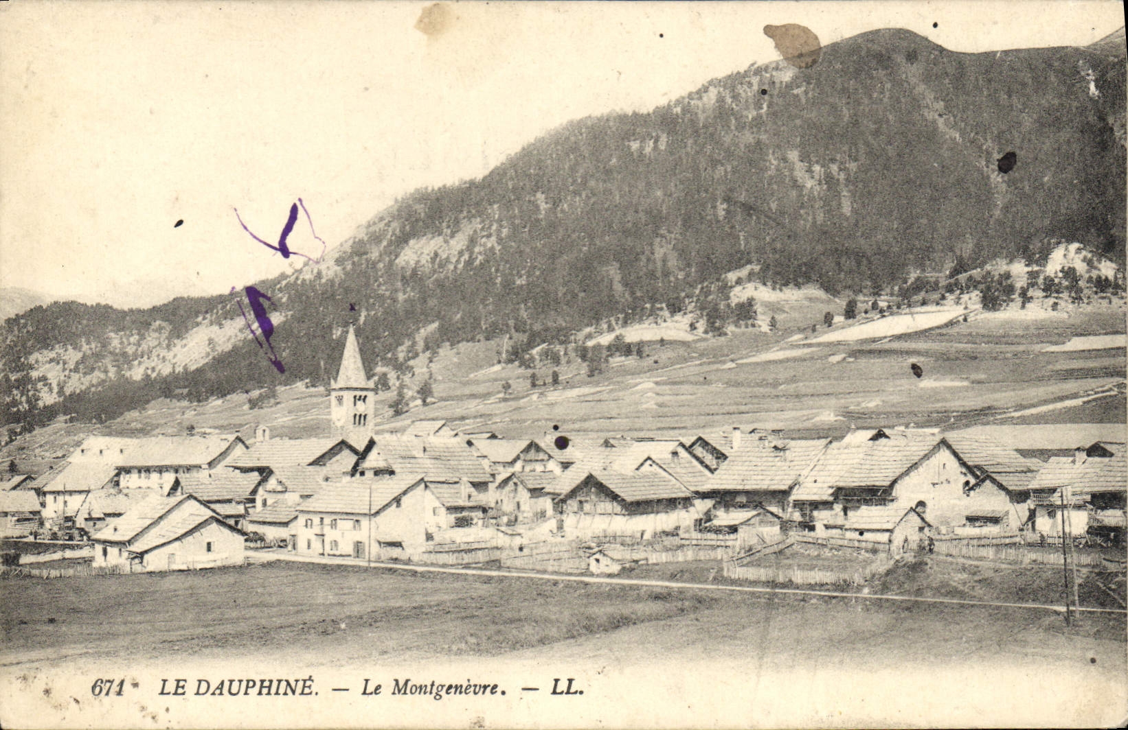 CPA Le Dauphine Le Montgenevre 