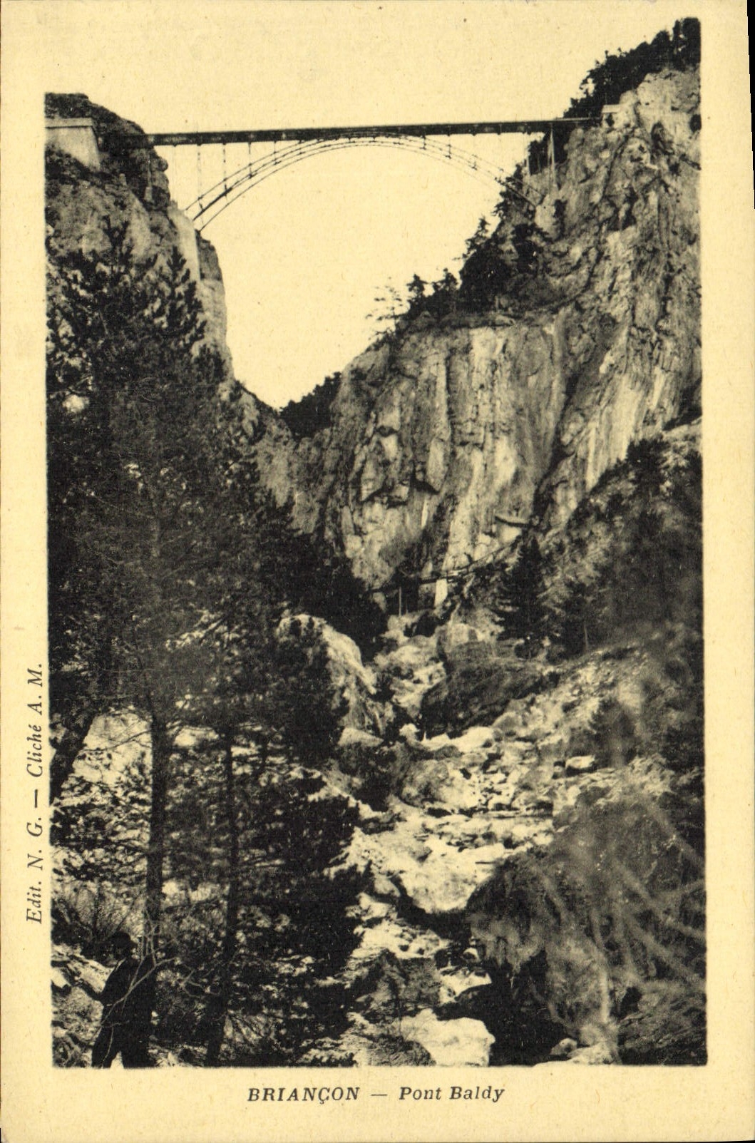 CPA Briancon Pont Baldy 