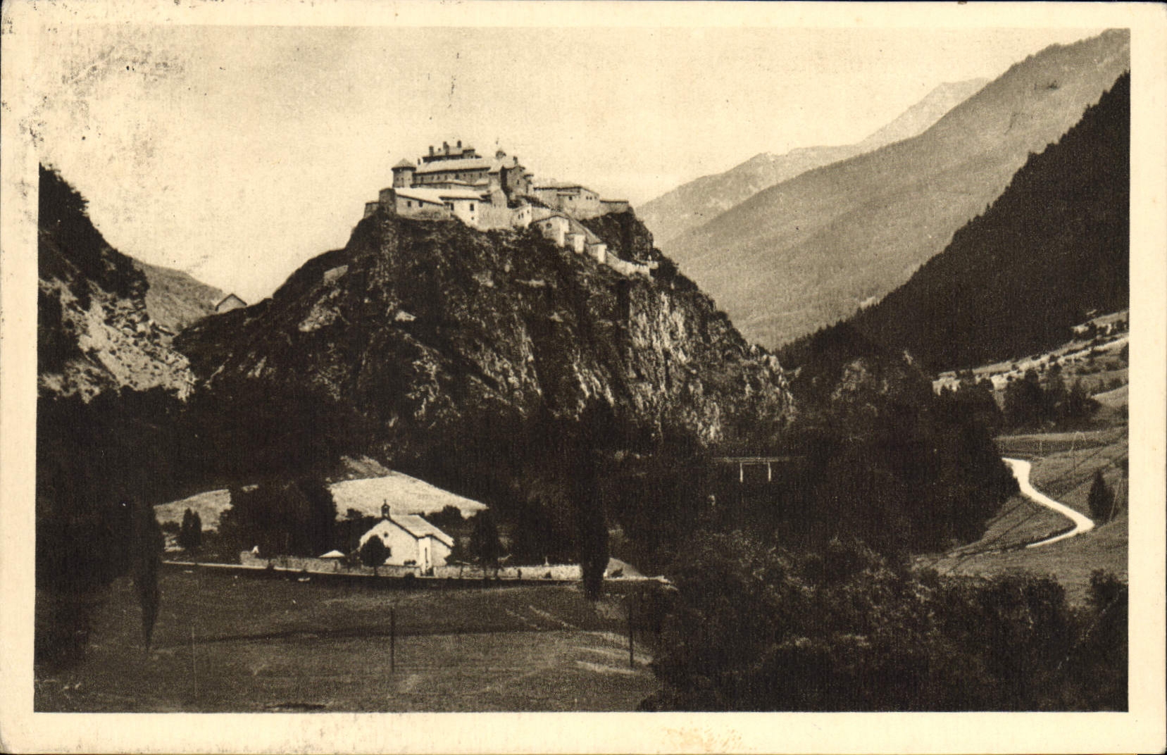 CPA Vallee du Gull Chateau Queyras 