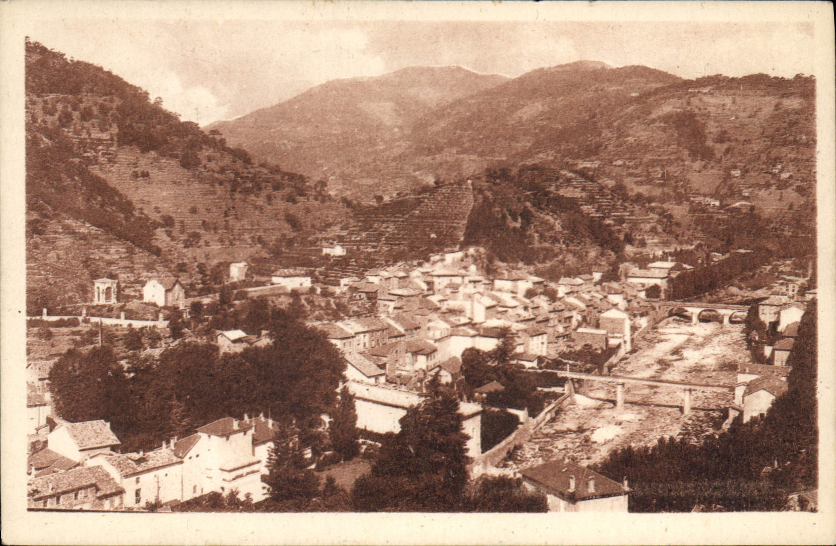 CPA Vals les Bains Vue generale 