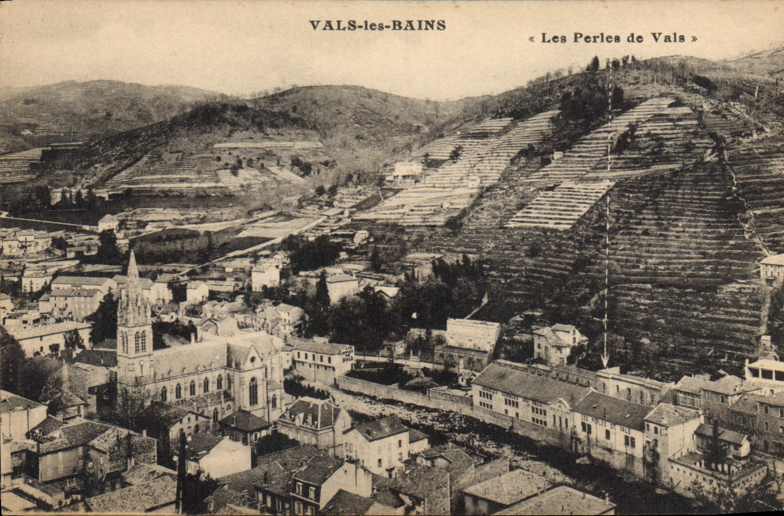 CPA Vals les Bains Les Perles de Vals