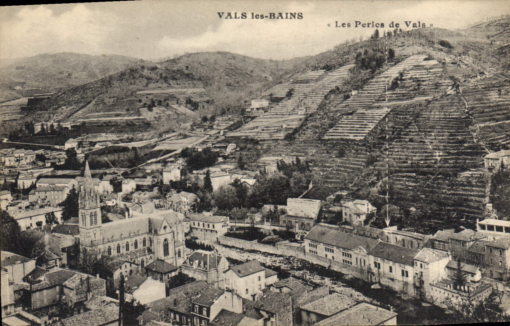 CPA Vals les Bains Les Perles de Vals