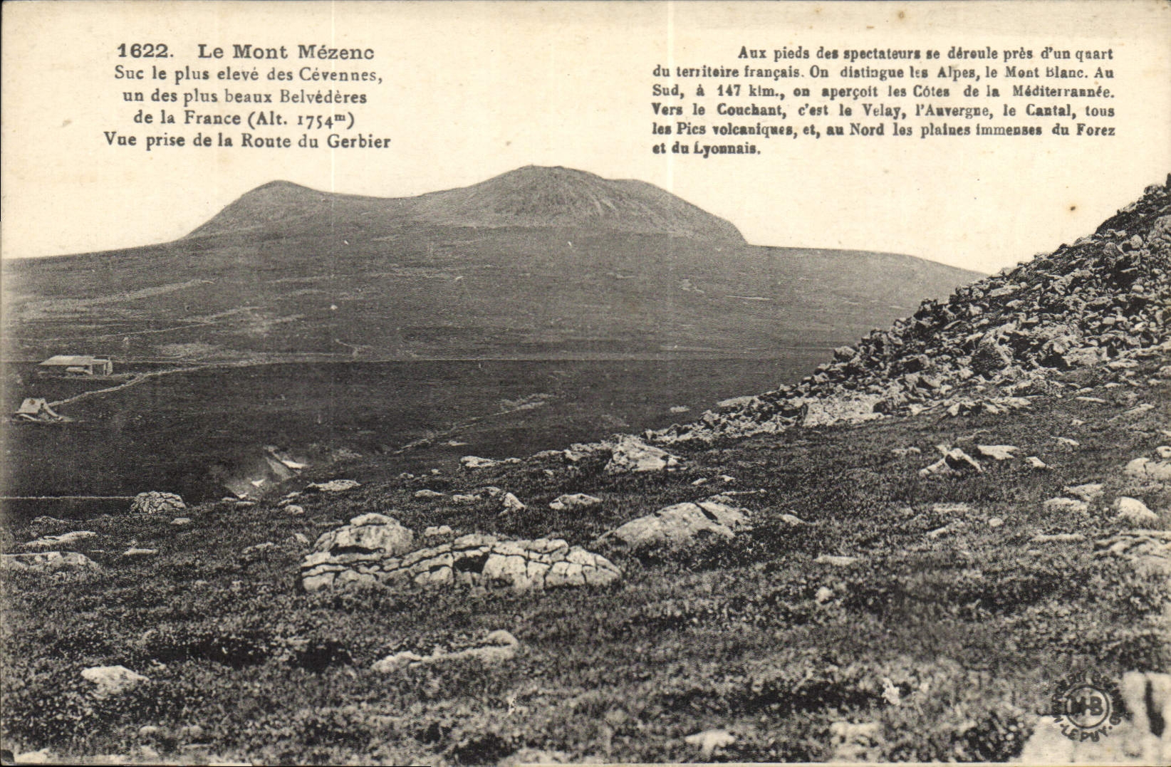 CPA Le Mont Mezenc Suc le plus des Covennes 