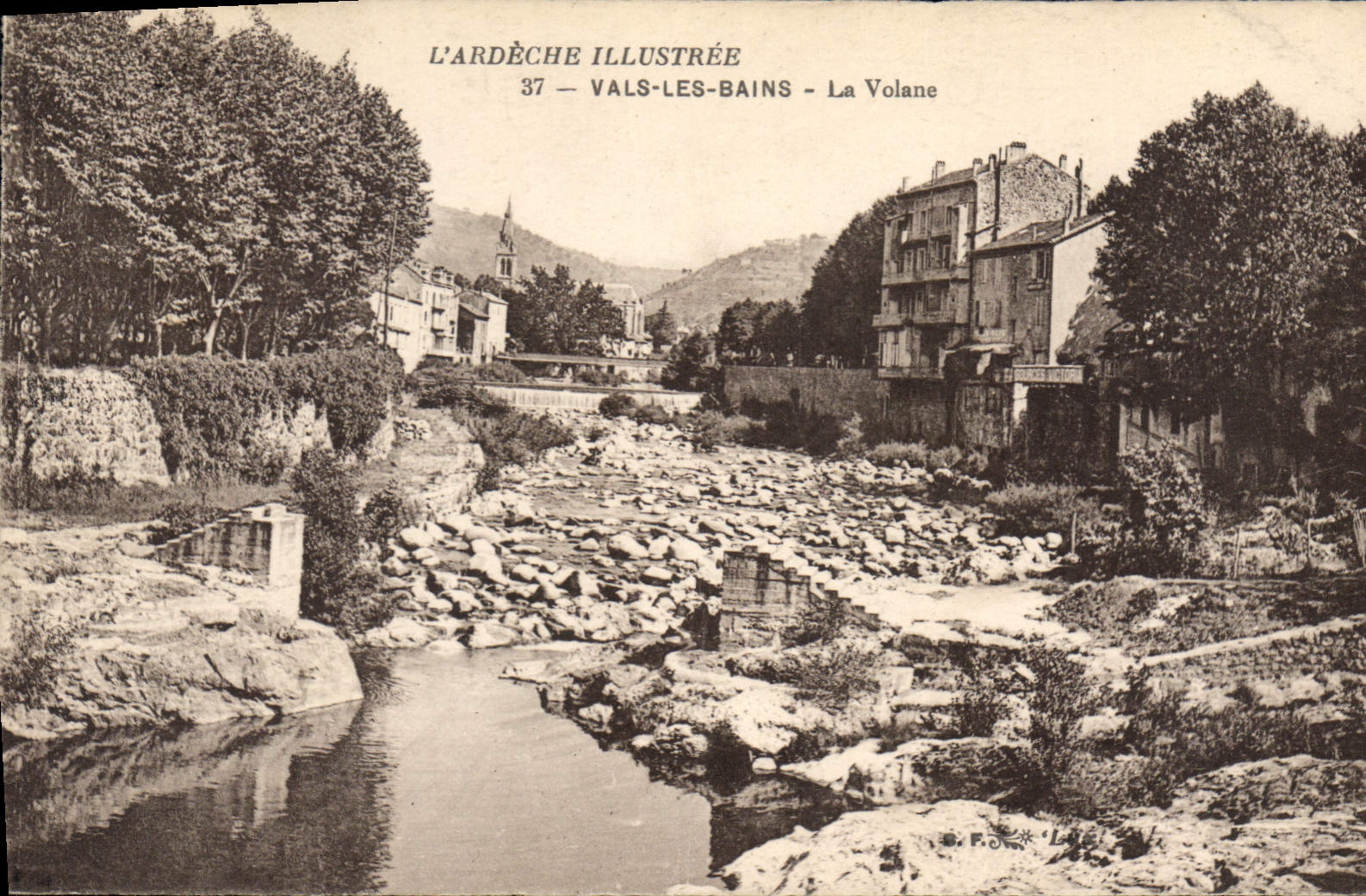 CPA Vals les Bains La Volane 