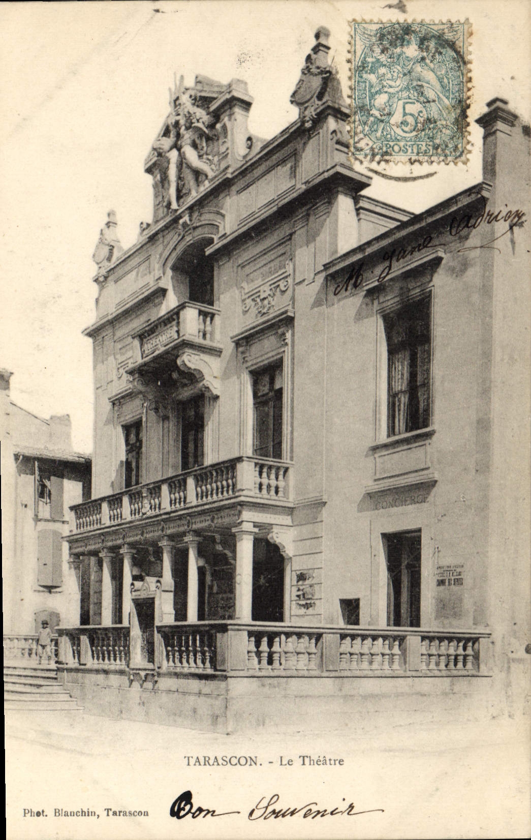 CPA Tarascon Le Theatre 