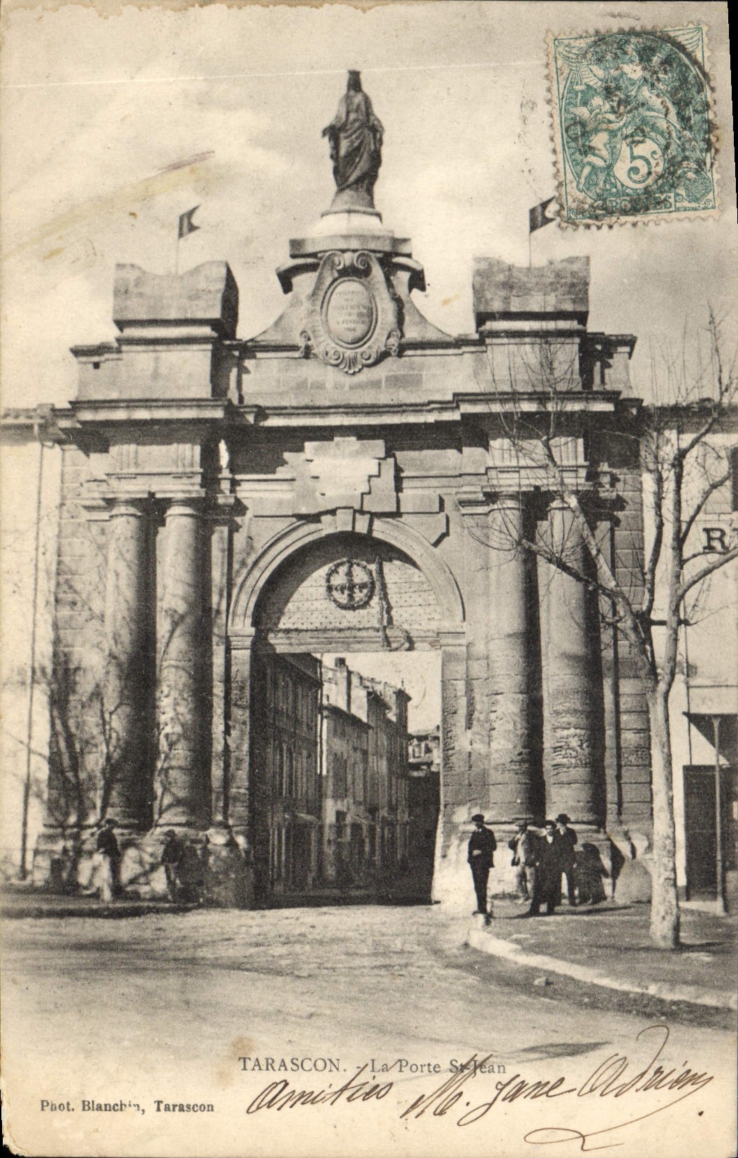 CPA Tarascon La Porte St Jean 