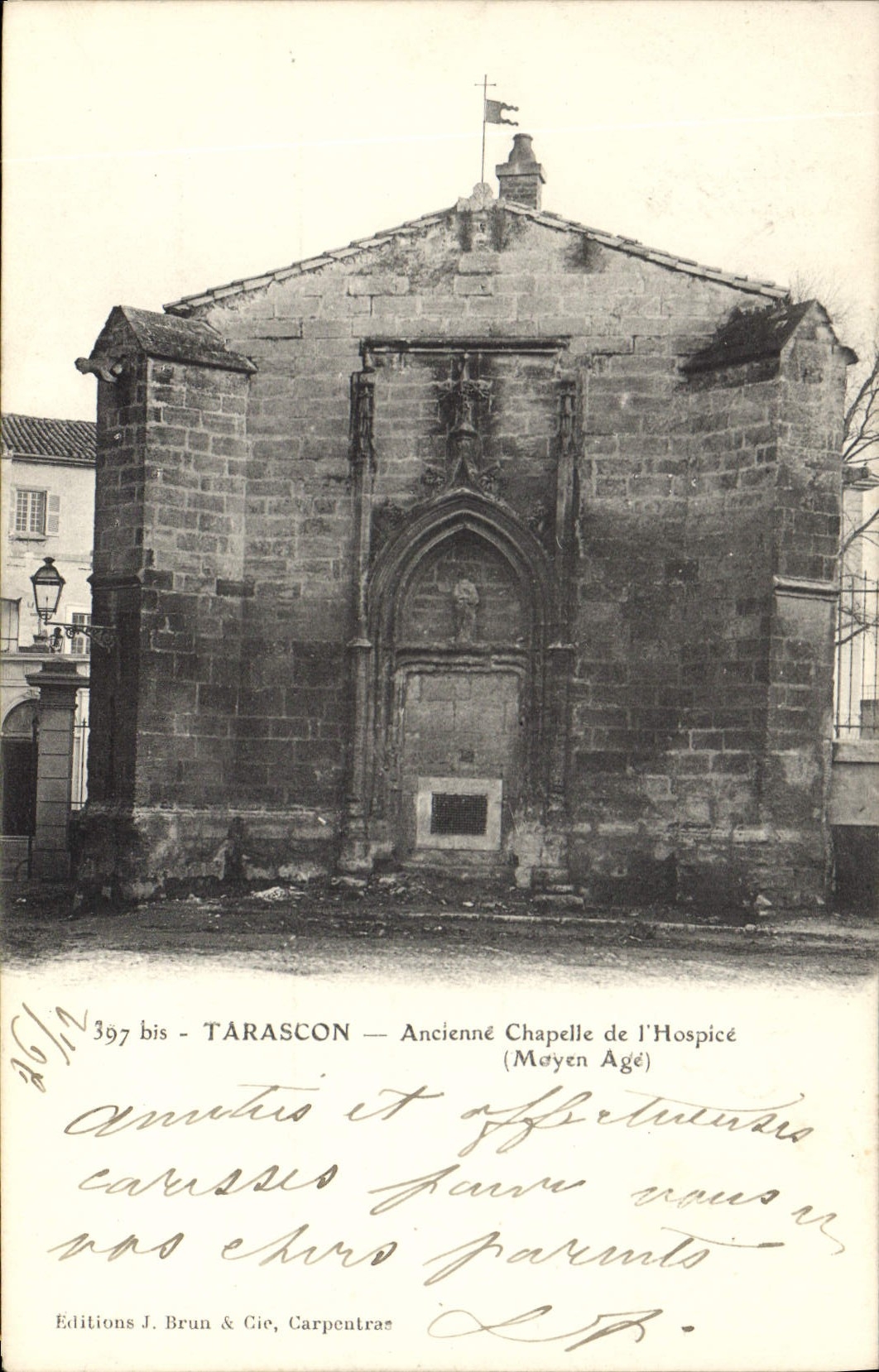 CPA Tarascon Ancienne Chapelle de l'Hospice