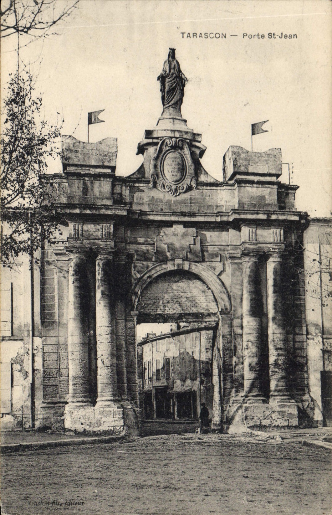 CPA Tarascon Porte St Jean 