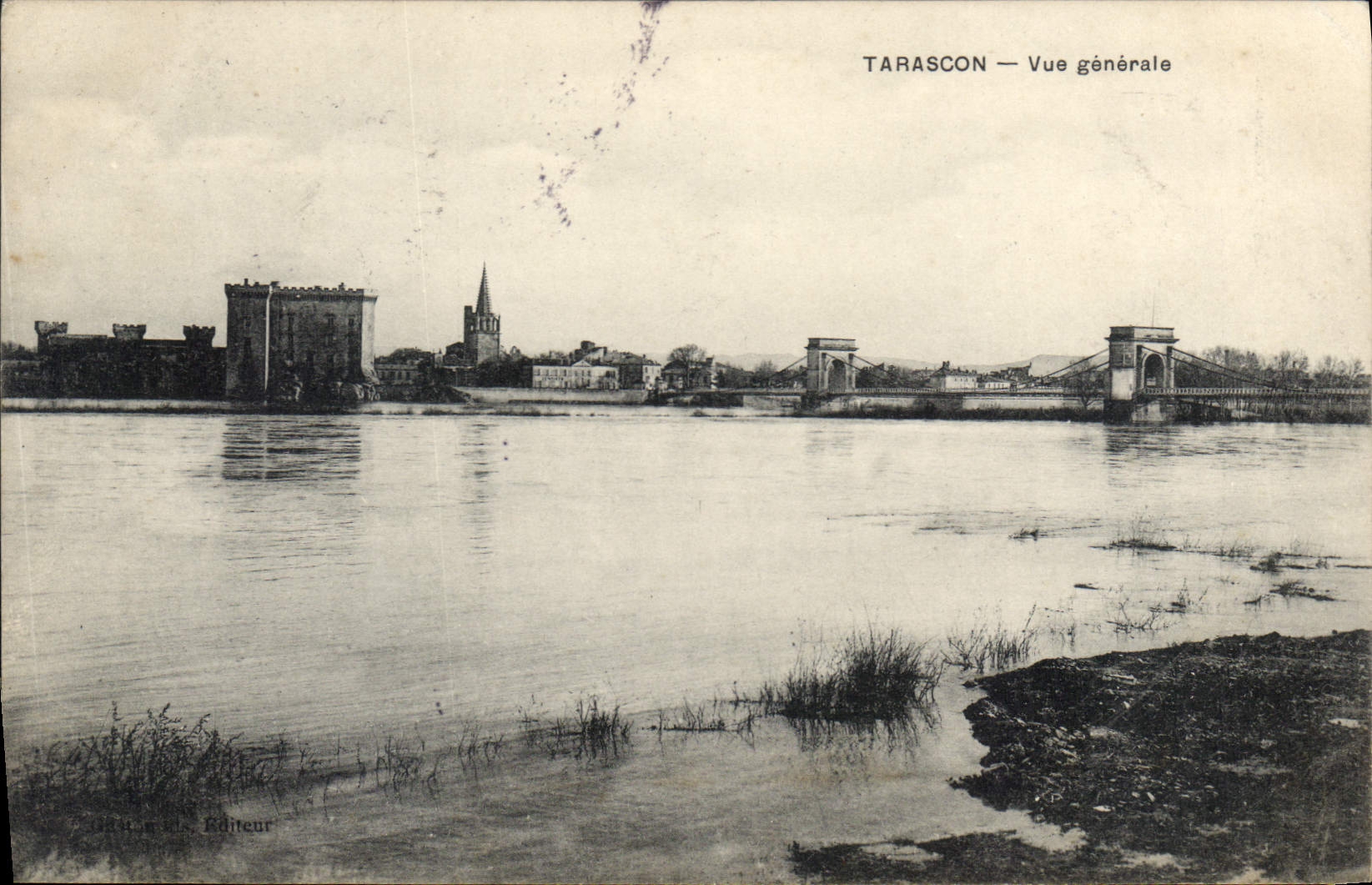 CPA Tarascon Vue generale 