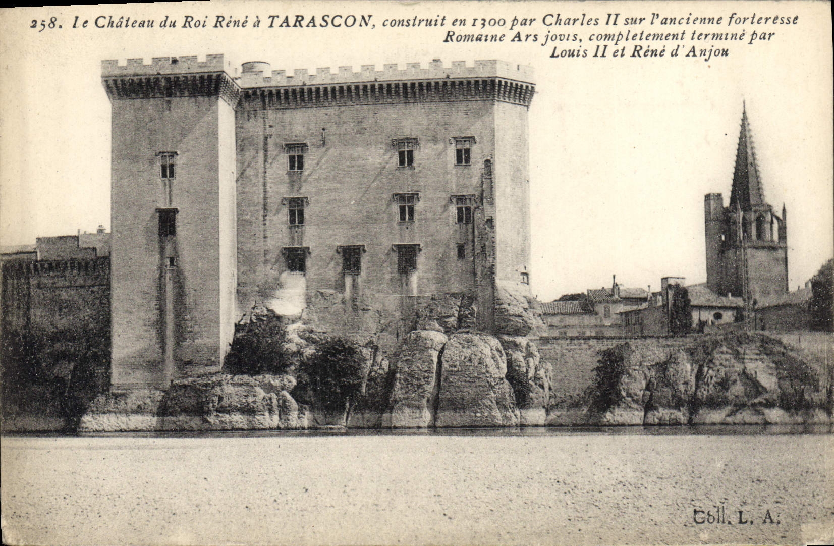 CPA Le Chateau du Roi Rene a Tarascon 