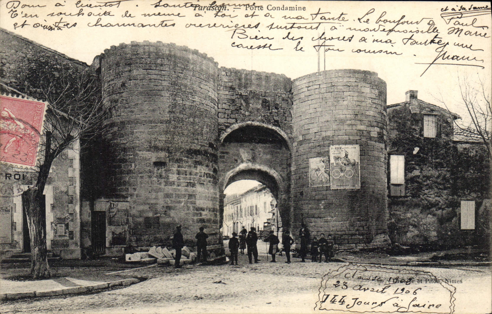 CPA Tarascon Porte de Condamine 