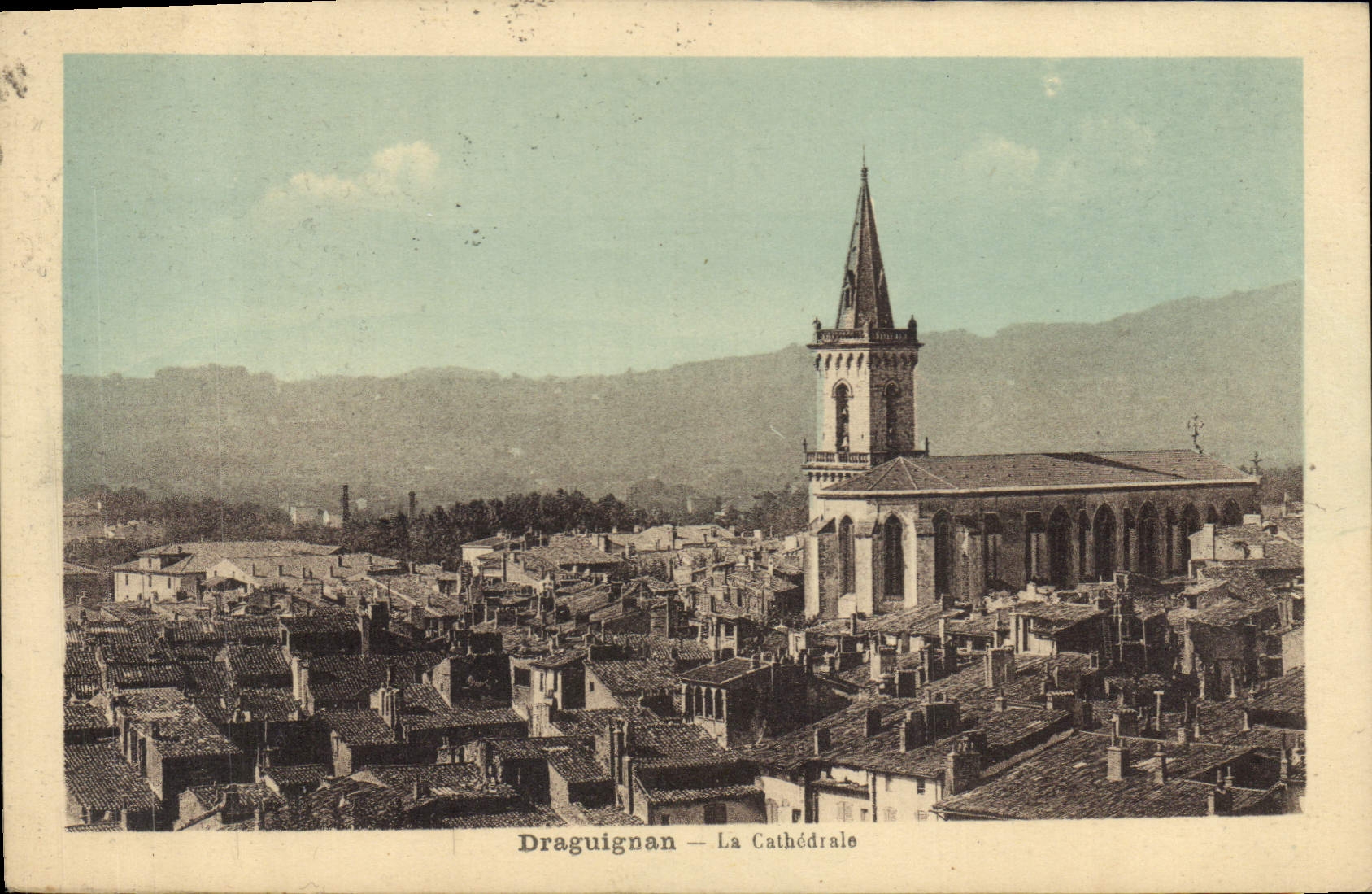 CPA Draguignan La Cathedrale 