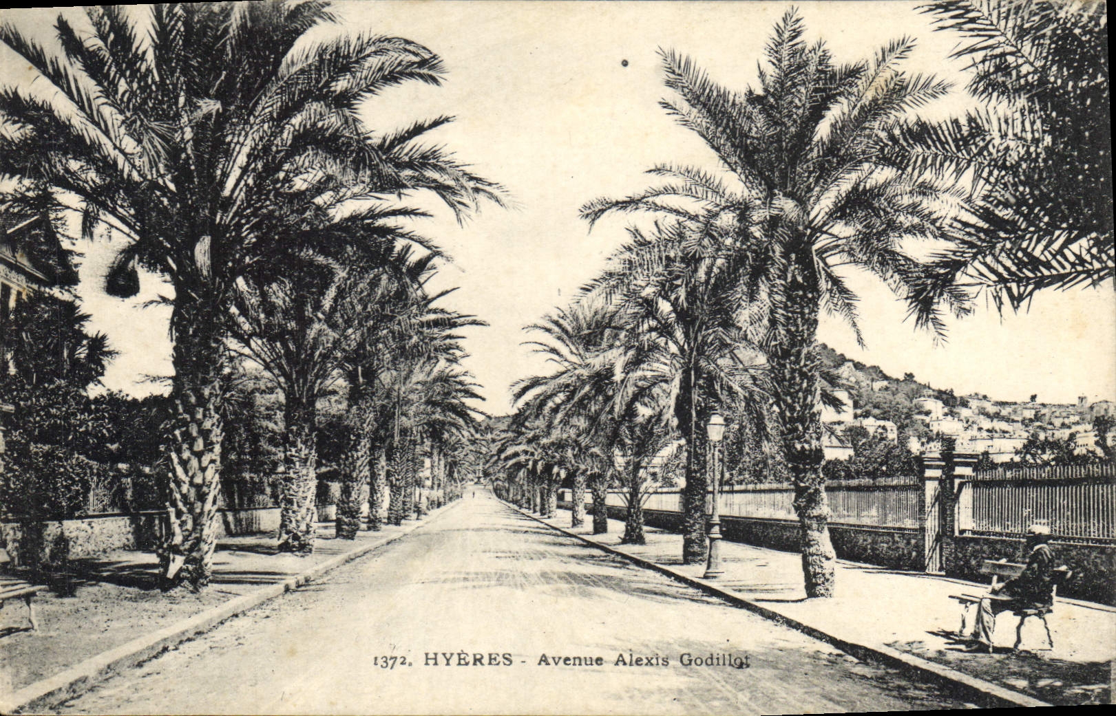 CPA Hyeres Avenue Alexis Godillot 