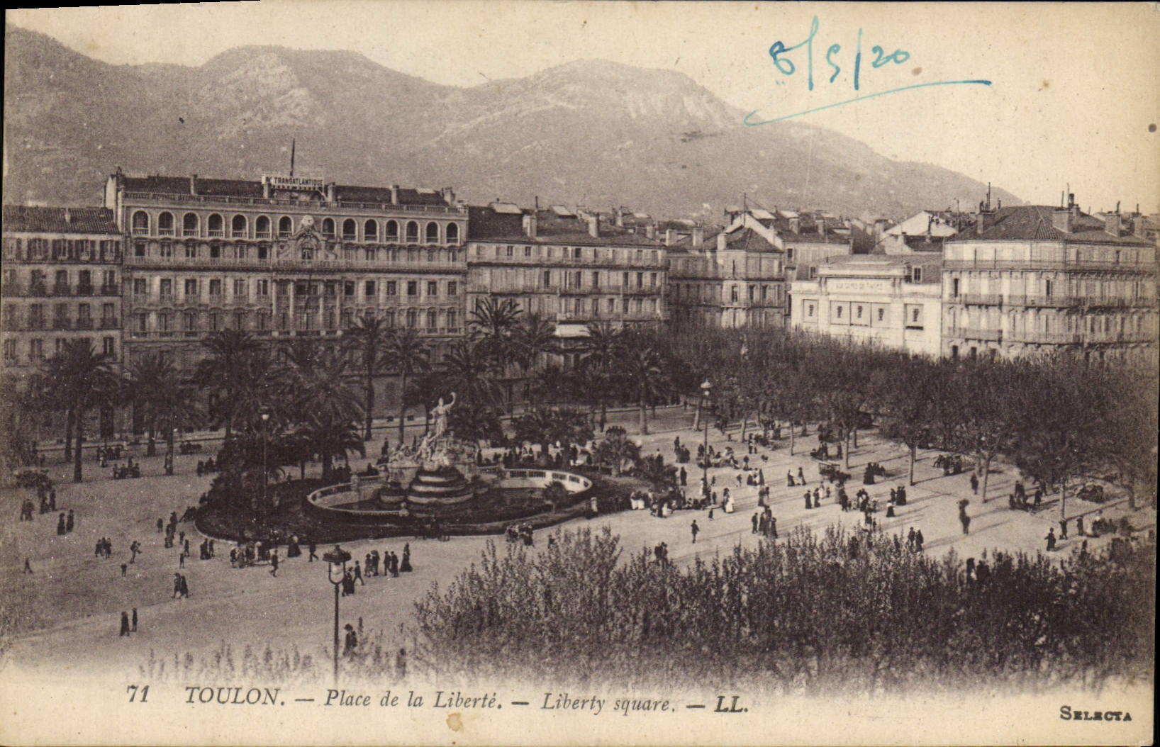 CPA Toulon Place de la Liberte 
