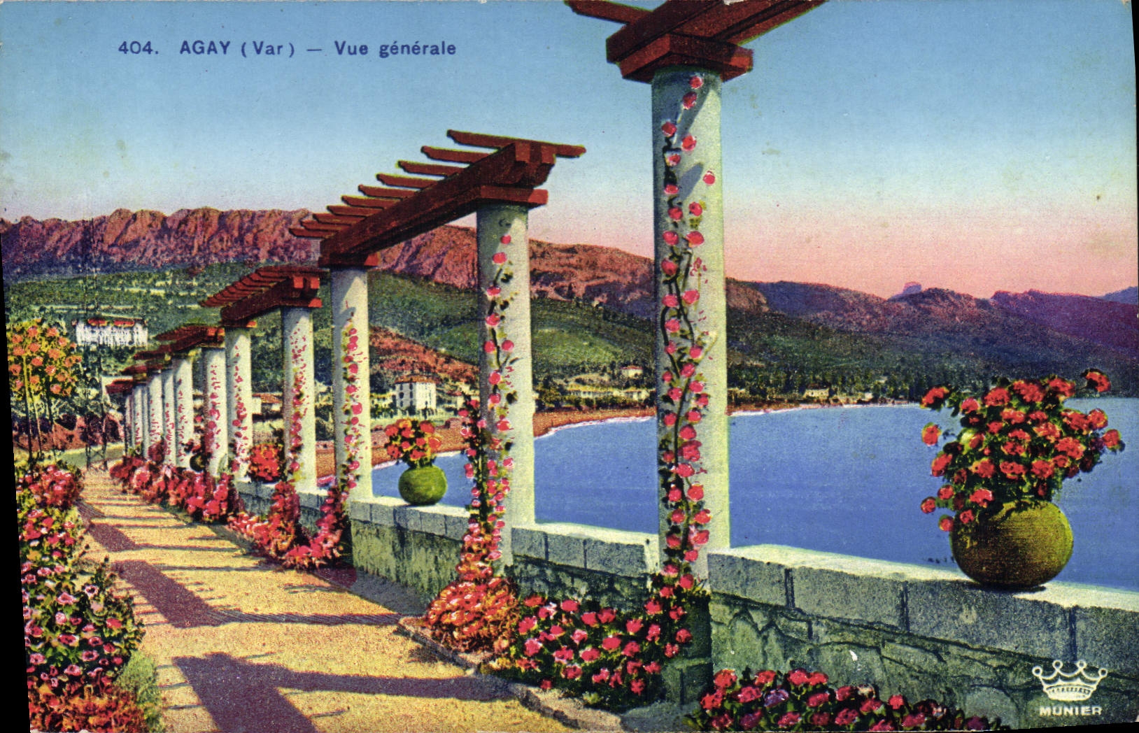 CPA Agay Var Vue Generale 