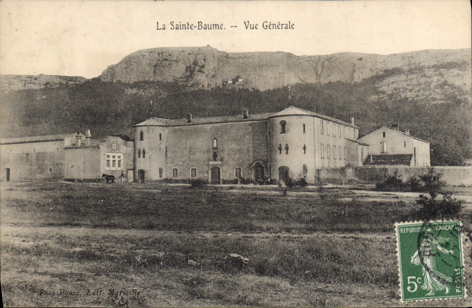 CPA La Sainte Baume Vue Generale 