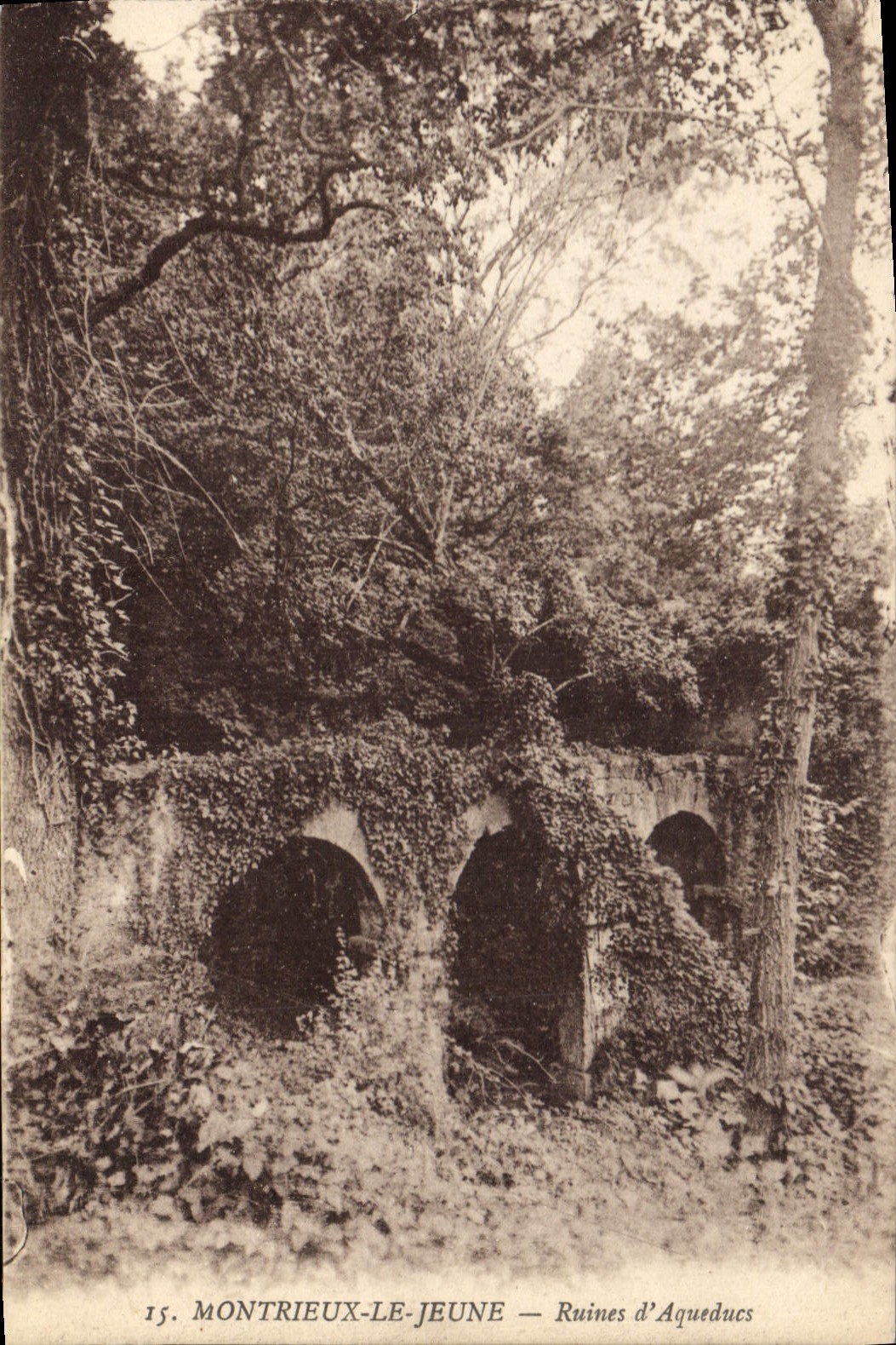 CPA Montrieux Le Jeune Ruines d'Aquedues 