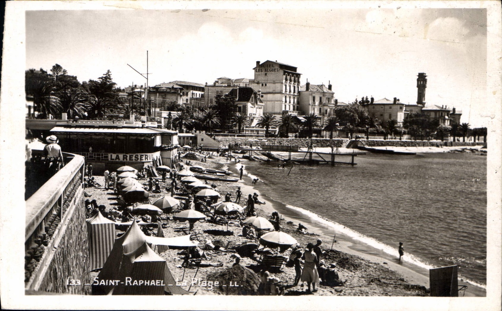 CPA Saint Raphael La Plage 