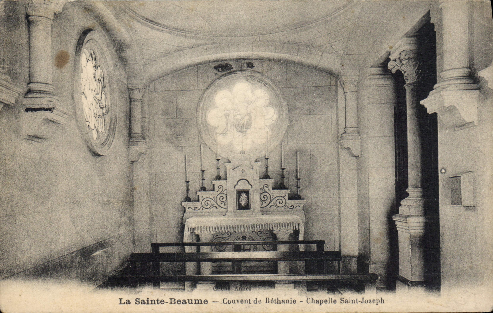 CPA La Sainte Beaume Couvent de Bethanie Chapelle Saint Joseph 
