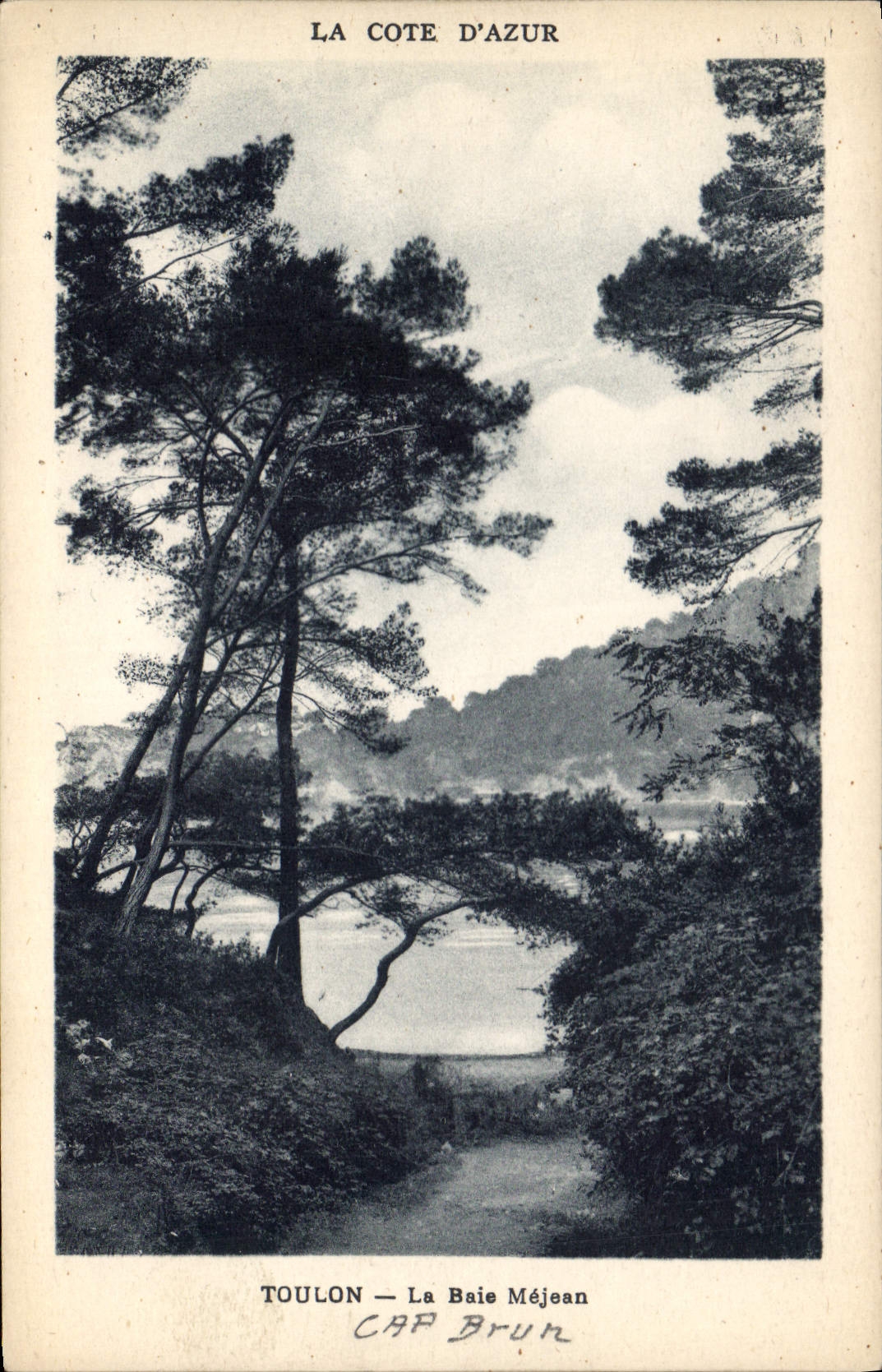 CPA La Cote d'Azur Toulon la Baie Mejean