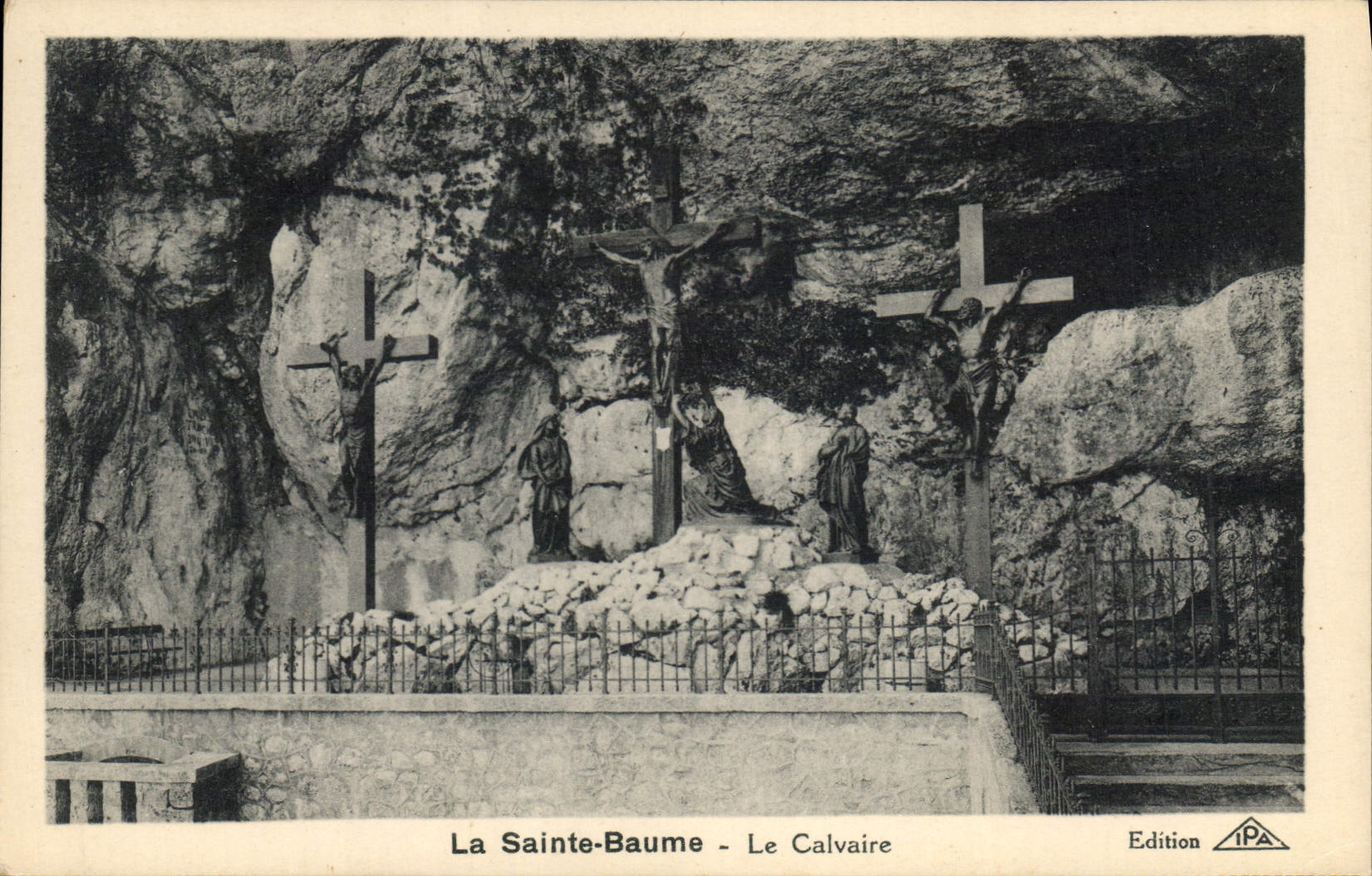 CPA La Sainte Baume Le Calvaire 