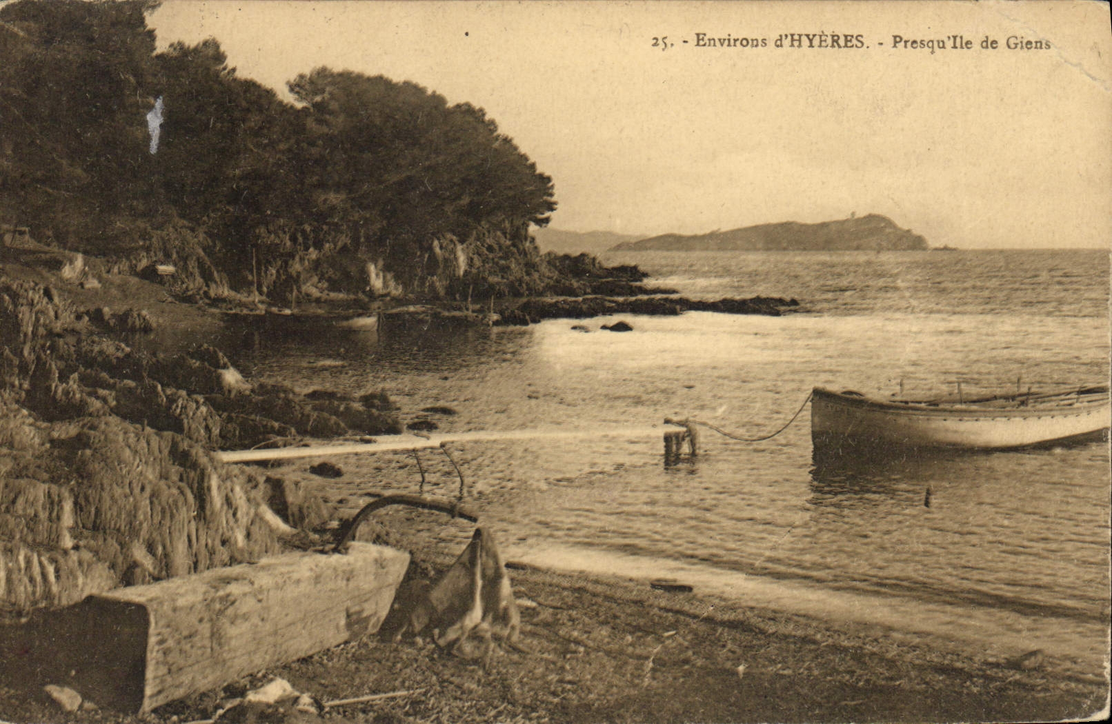 CPA Environs d'Hyeres Presqu'ile de Giens 