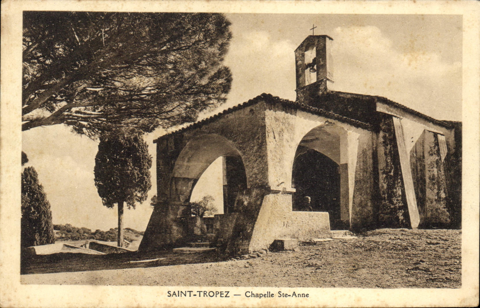 CPA Saint Tropez Chapelle Ste Anne