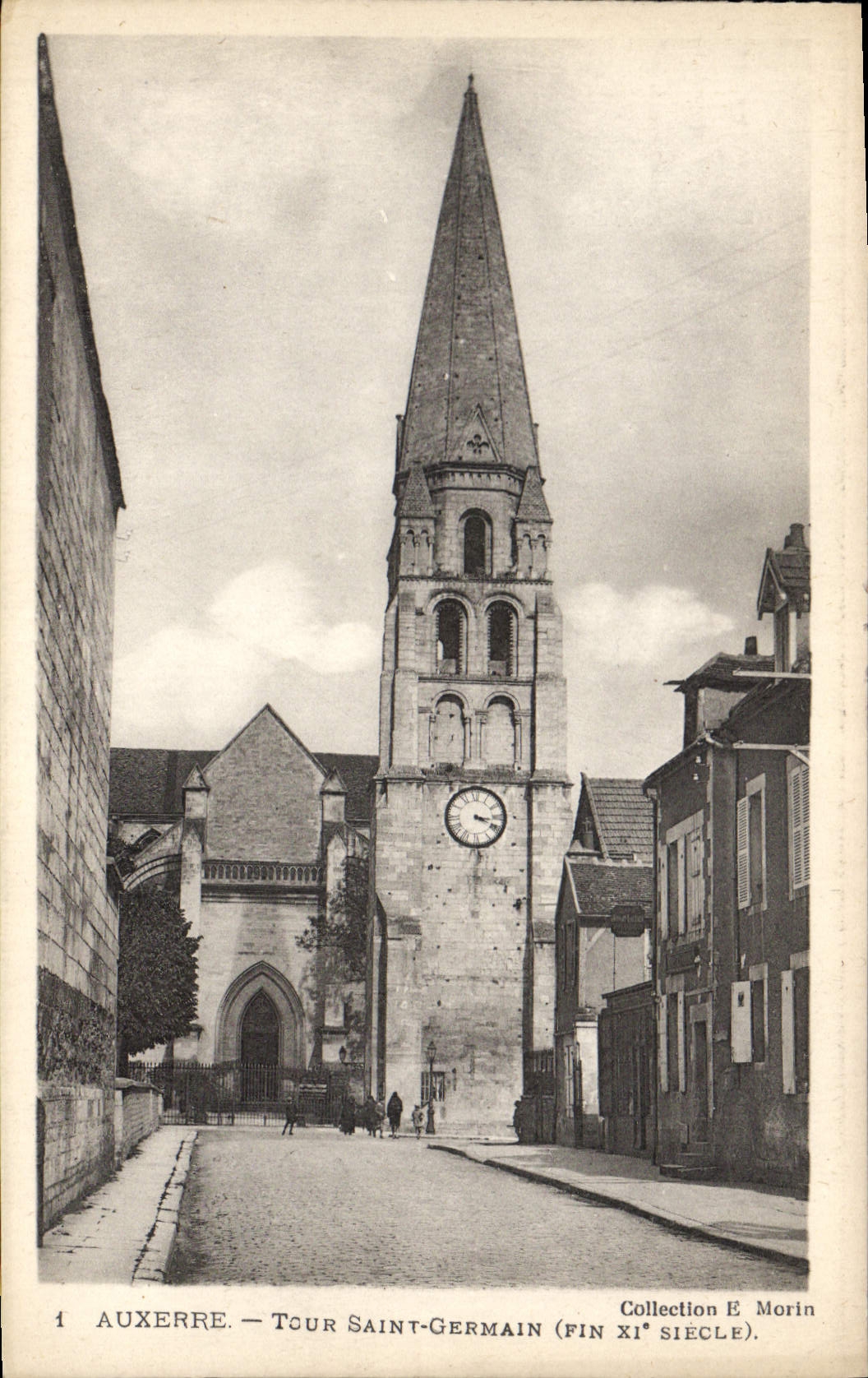 CPA Auxerre Tour Saint Germain XI siecle 