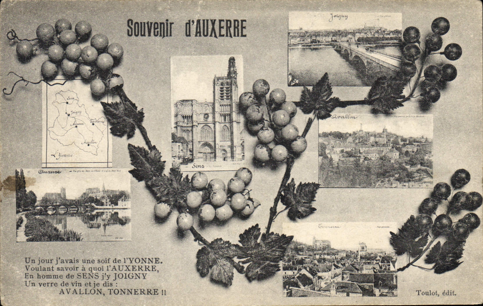 CPA Souvenir Auxerre 