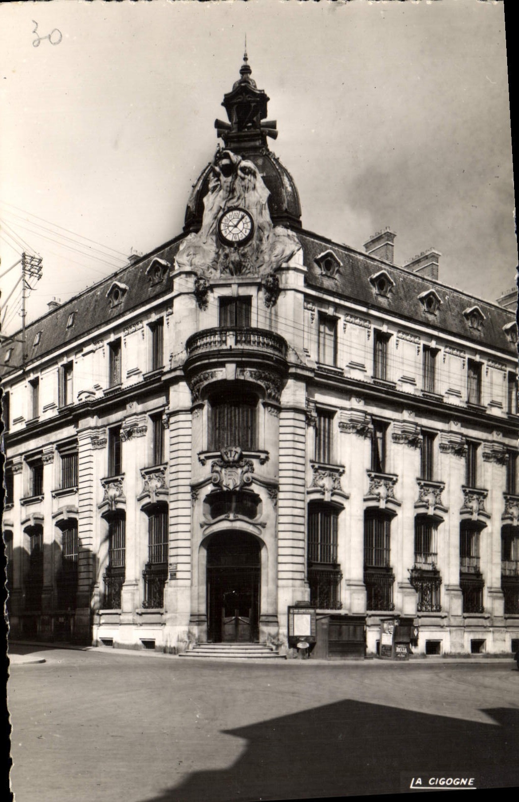 CPA Auxerre Yonne La Poste 