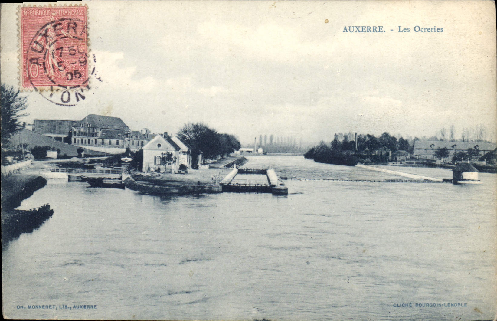 CPA Auxerre les Ocreries 