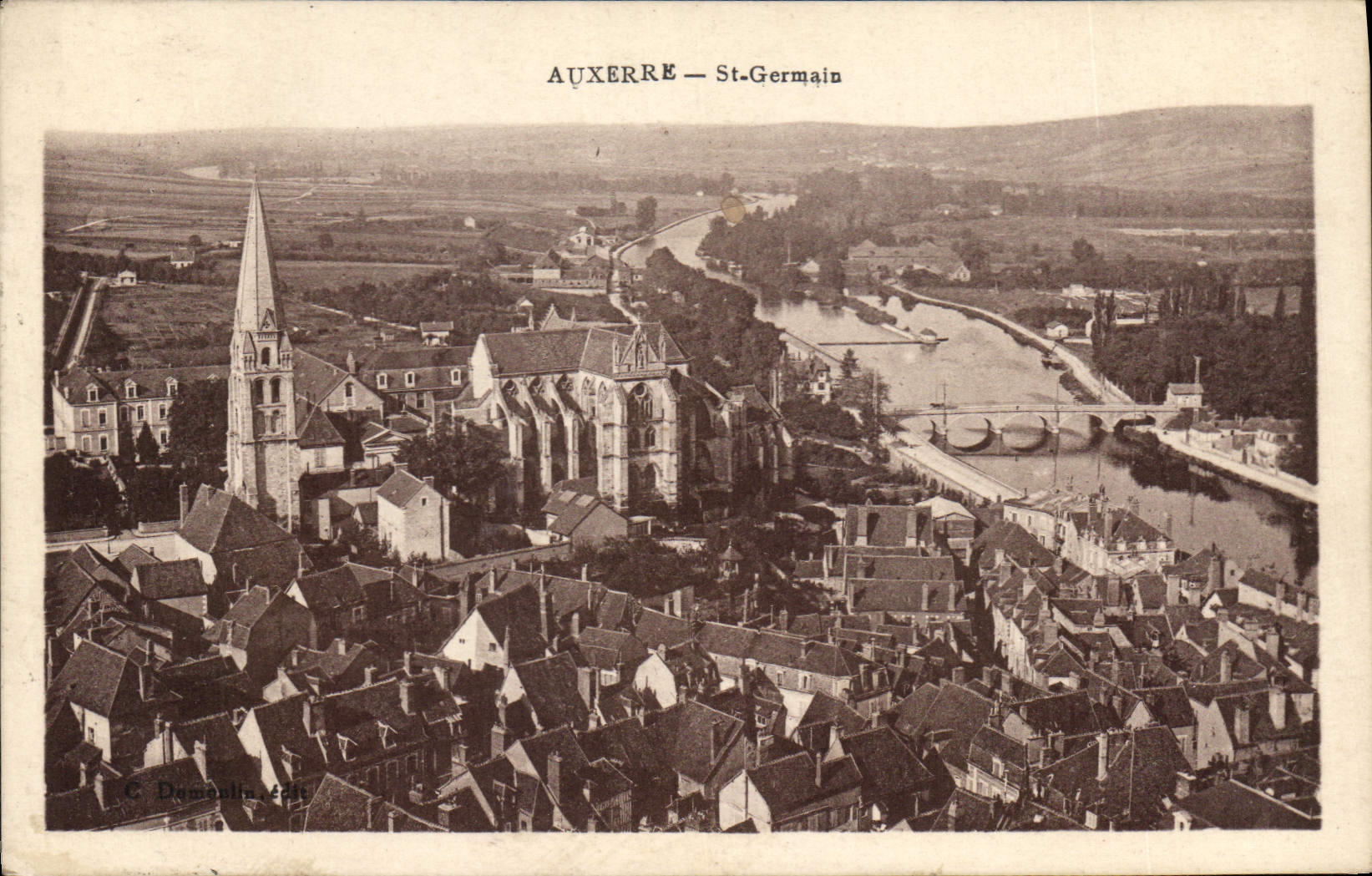 CPA Auxerre St Germain 