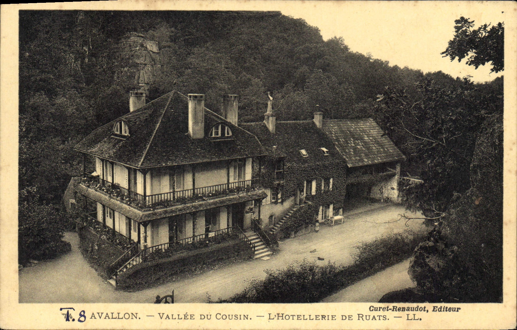 CPA Avallon Vallee du Cousin L'Hotellerie de Ruats 