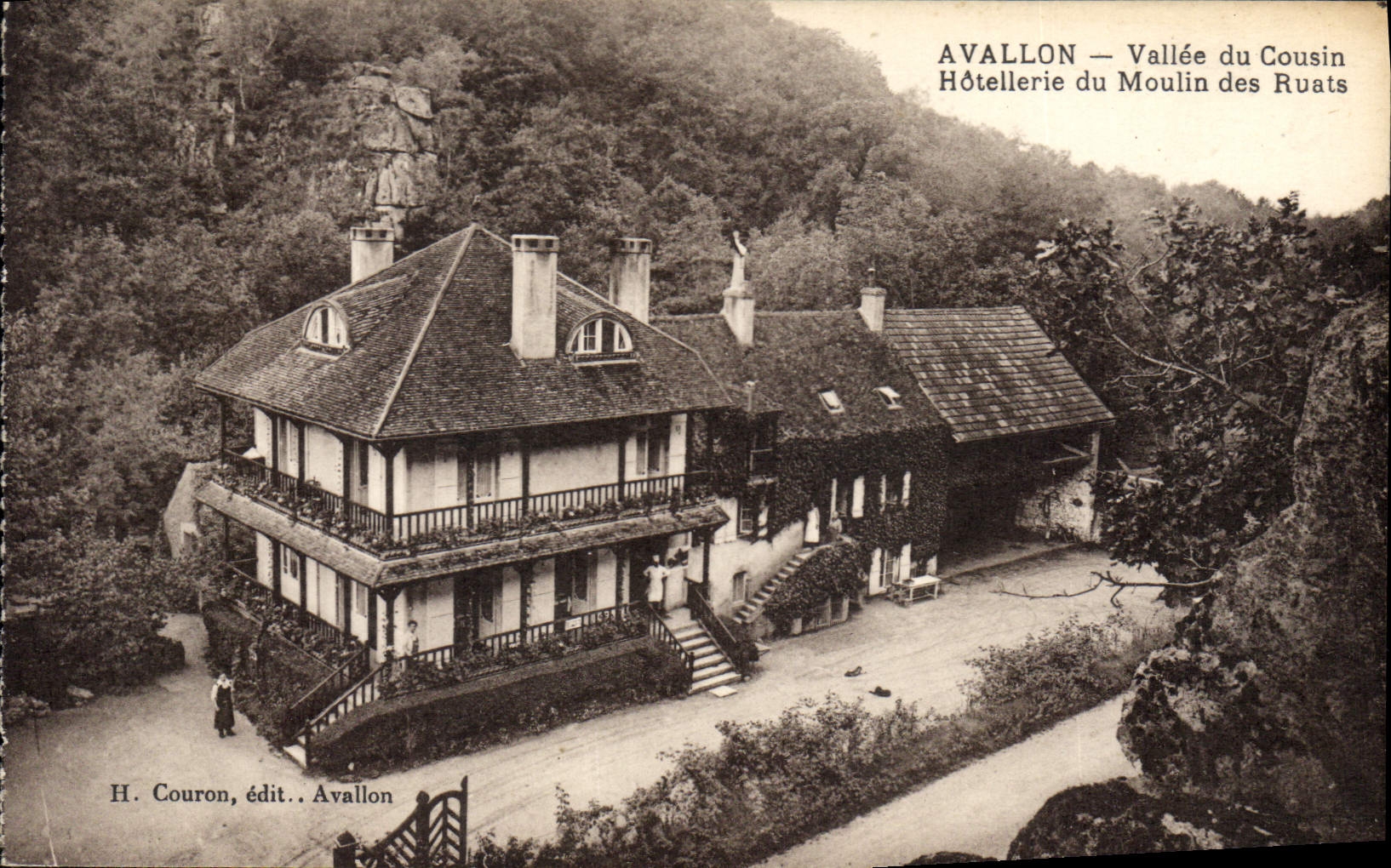 CPA Avallon Vallee du Coisin Hotellerie du Moulin des Ruats 