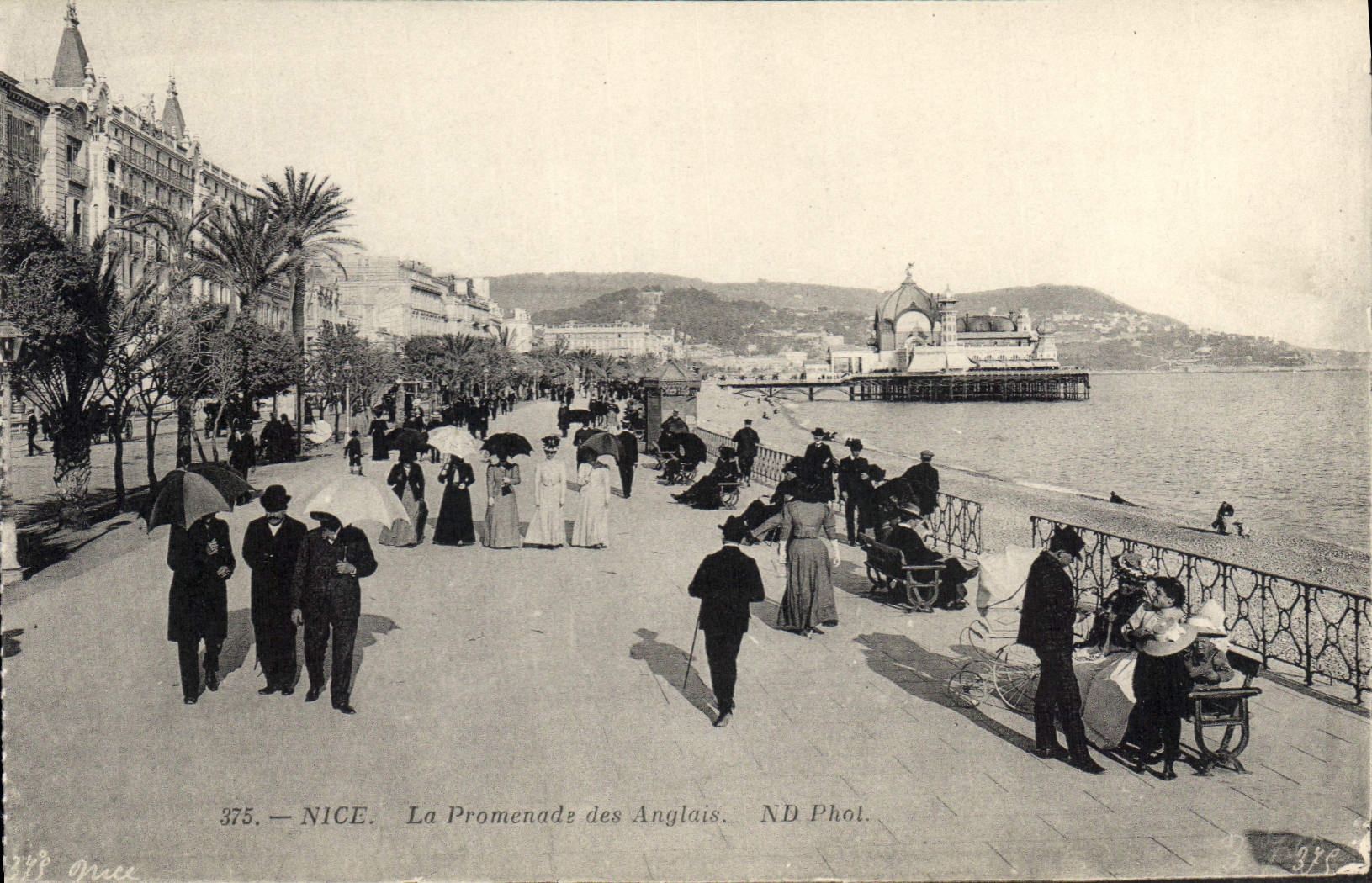 CPA Nice Promenade des Anglais 