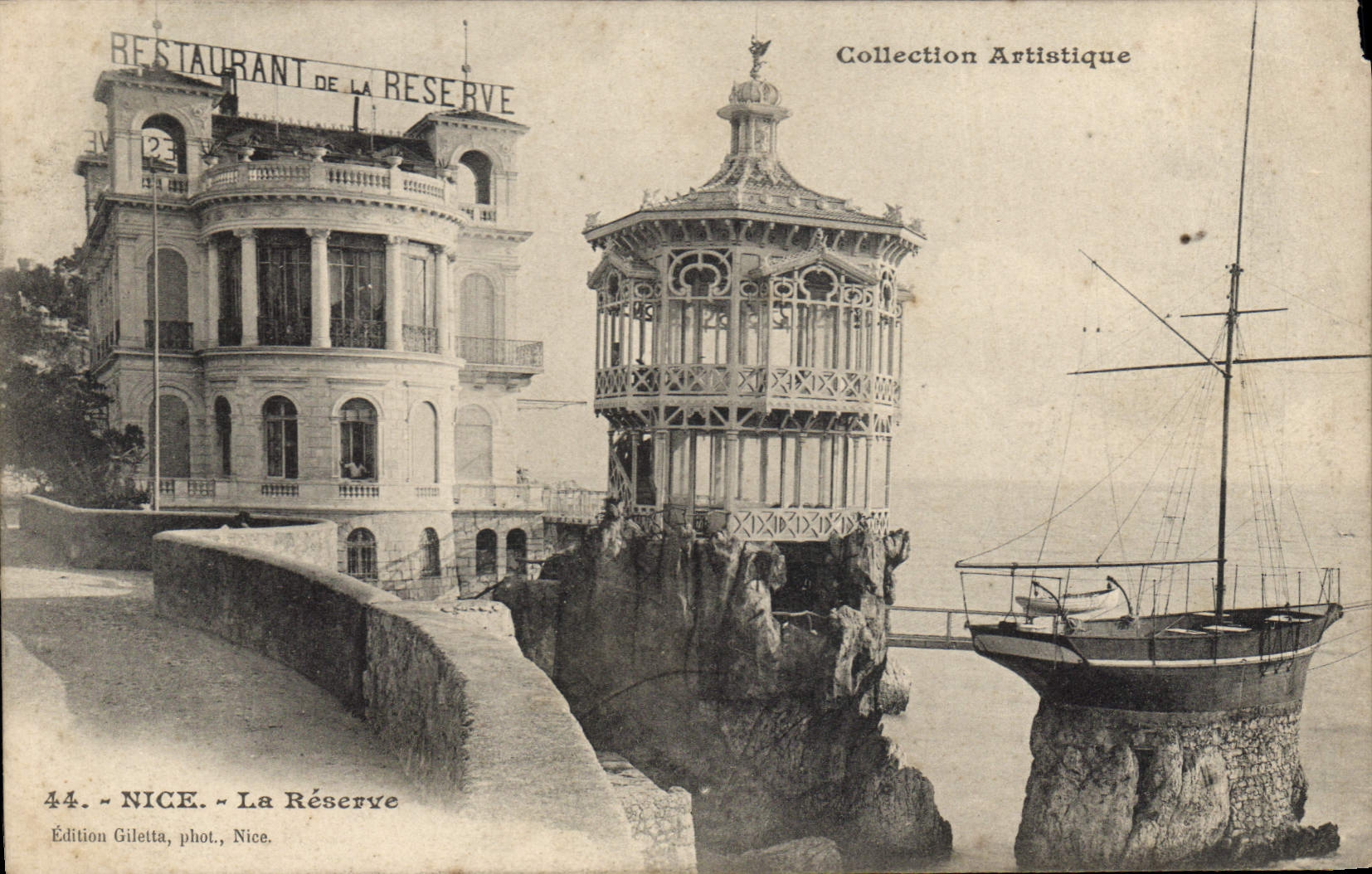 CPA Nice la Reserve Bateau