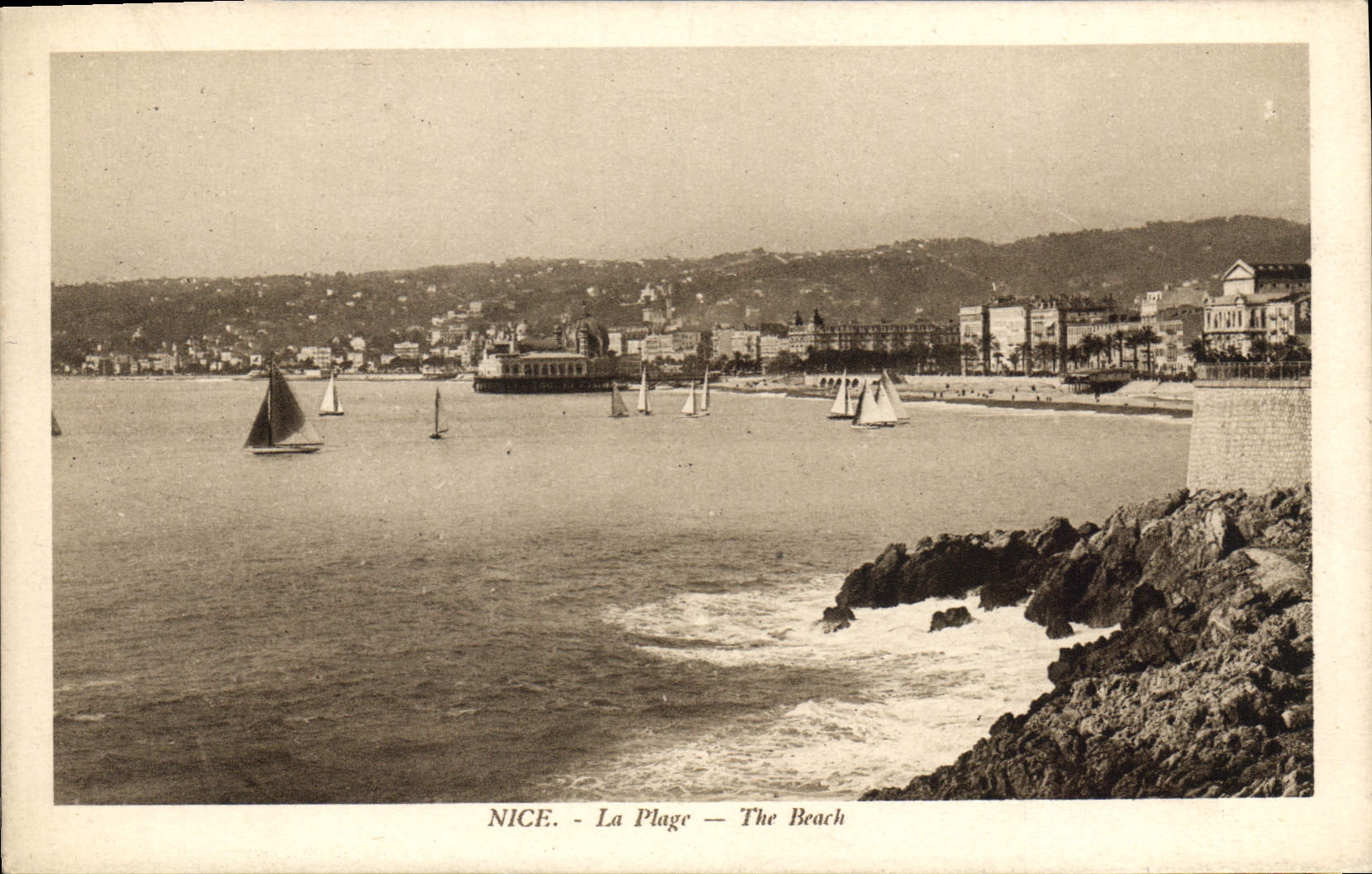 CPA Nice la Plage 