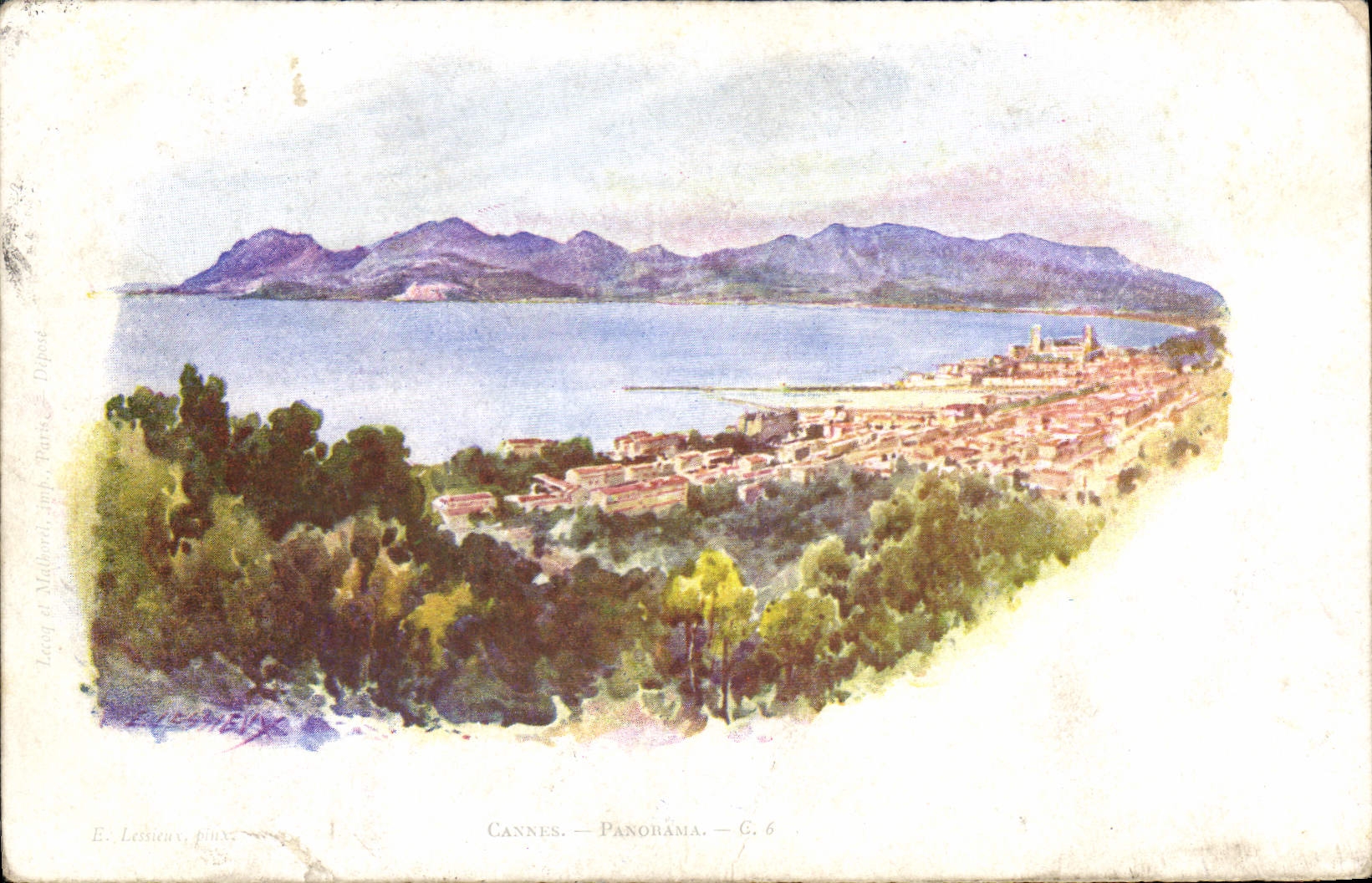 CPA Cannes Panorama 